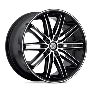 Asanti Black – ABL-10 POLLUX – Black – 20″x10″ 35mm – Summer Wheels – ABL10-20105235MB